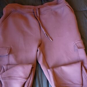 32 Degrees Women's Mauve Joggers And Sweater 2pc